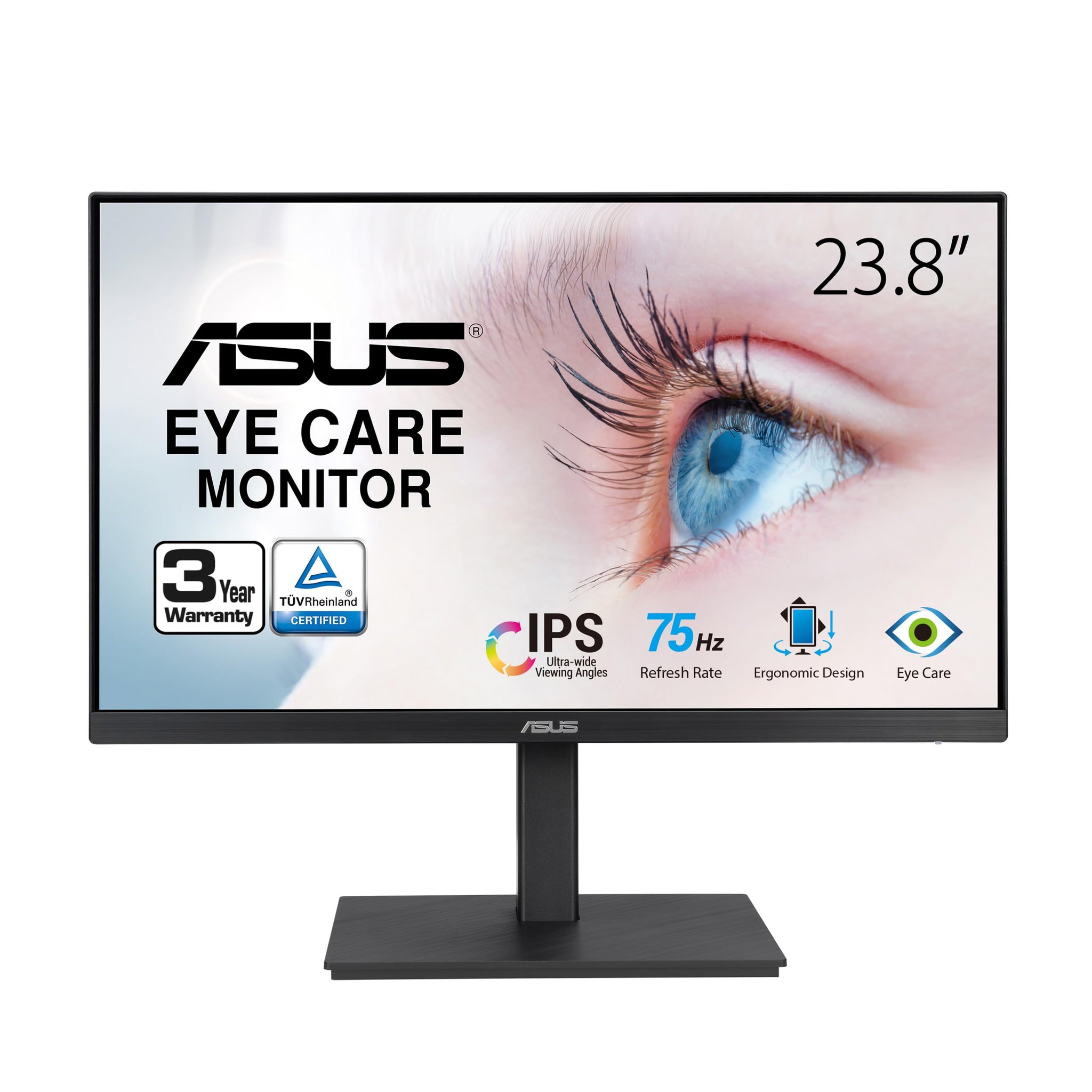 ASUS 24 Inch Full HD Eye Care Monitor with 120Hz Refresh Rate