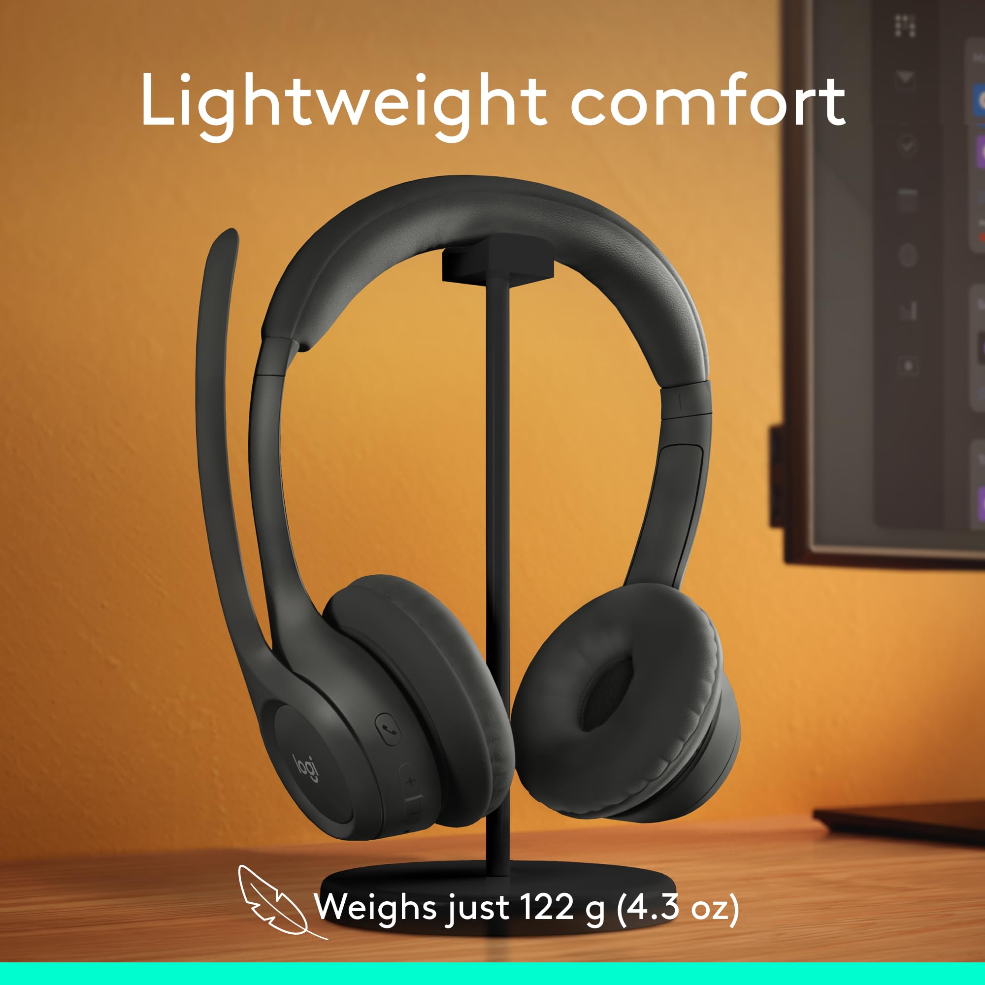 Logitech Zone 301 Wireless Headset with Noise Cancellation