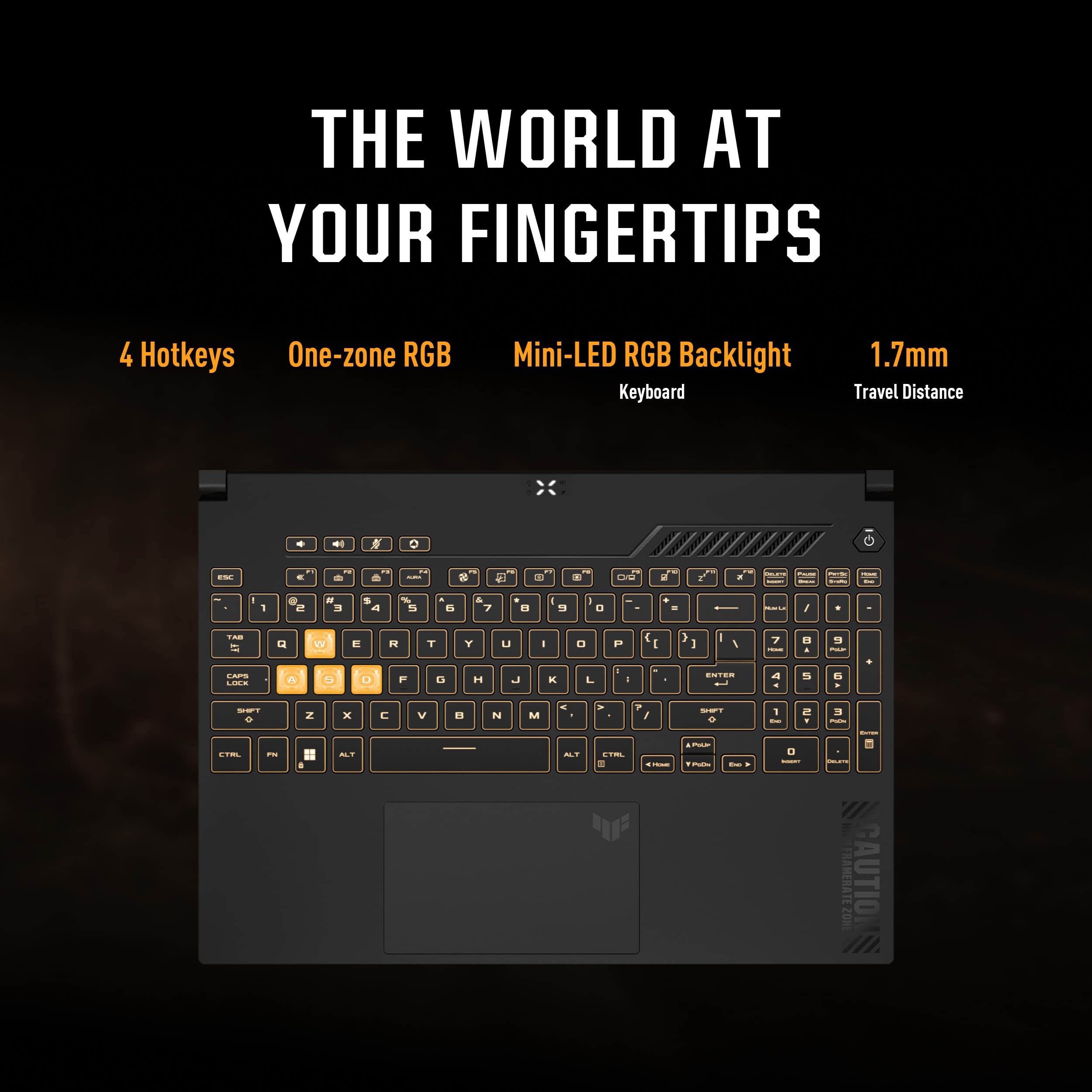ASUS TUF Dash 15 Gaming Laptop with 144Hz Display