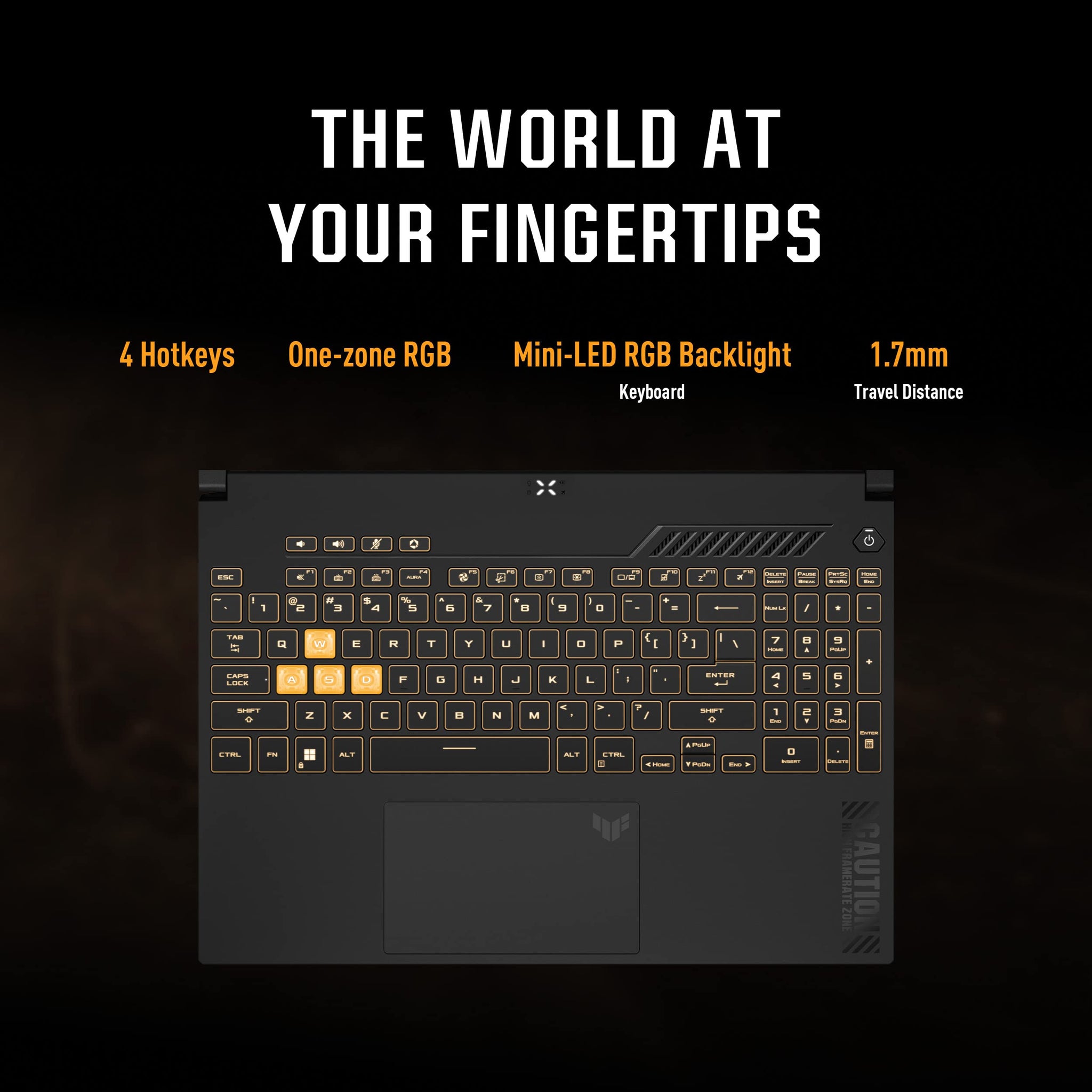 ASUS TUF Dash 15 Gaming Laptop with 144Hz Display