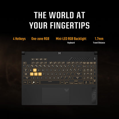 ASUS TUF Dash 15 Gaming Laptop with 144Hz Display