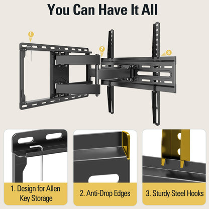 Mounting Dream Full Motion TV Wall Mount 32 To 65 In MD2380