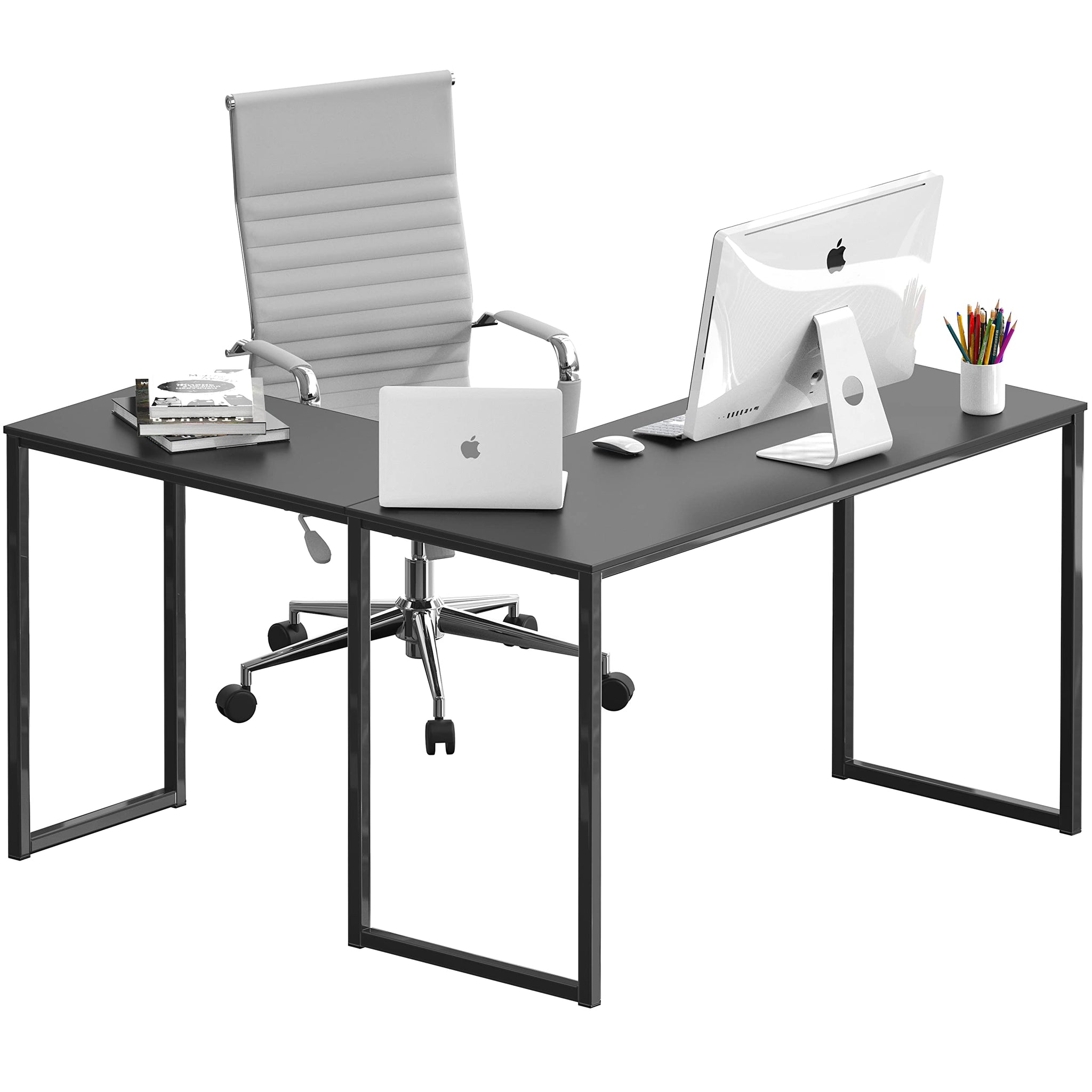 L Shape Home Office Desk for Maximal Workspace