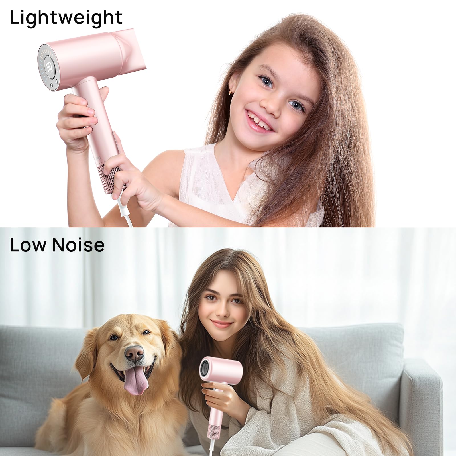 Professional Lightweight Hair Dryer for Fast Drying