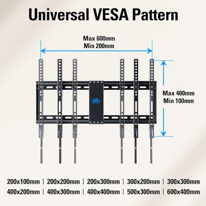 Mounting Dream Tilt TV Wall Mount For 37 To 75 Inch TV 132lb