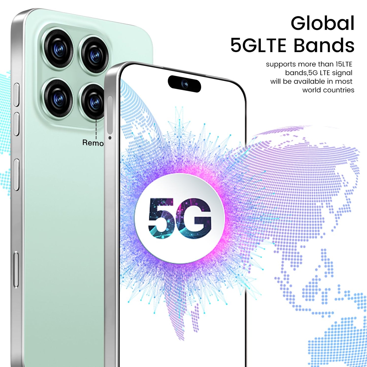 MMY 16PROMA X Unlocked Phone 6.99in HD Android 14 7000mAh 5G 16GB 512GB Deep Blue