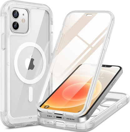 Miracase Glass Series iPhone 11 Rugged Case 6.1 9H Purple