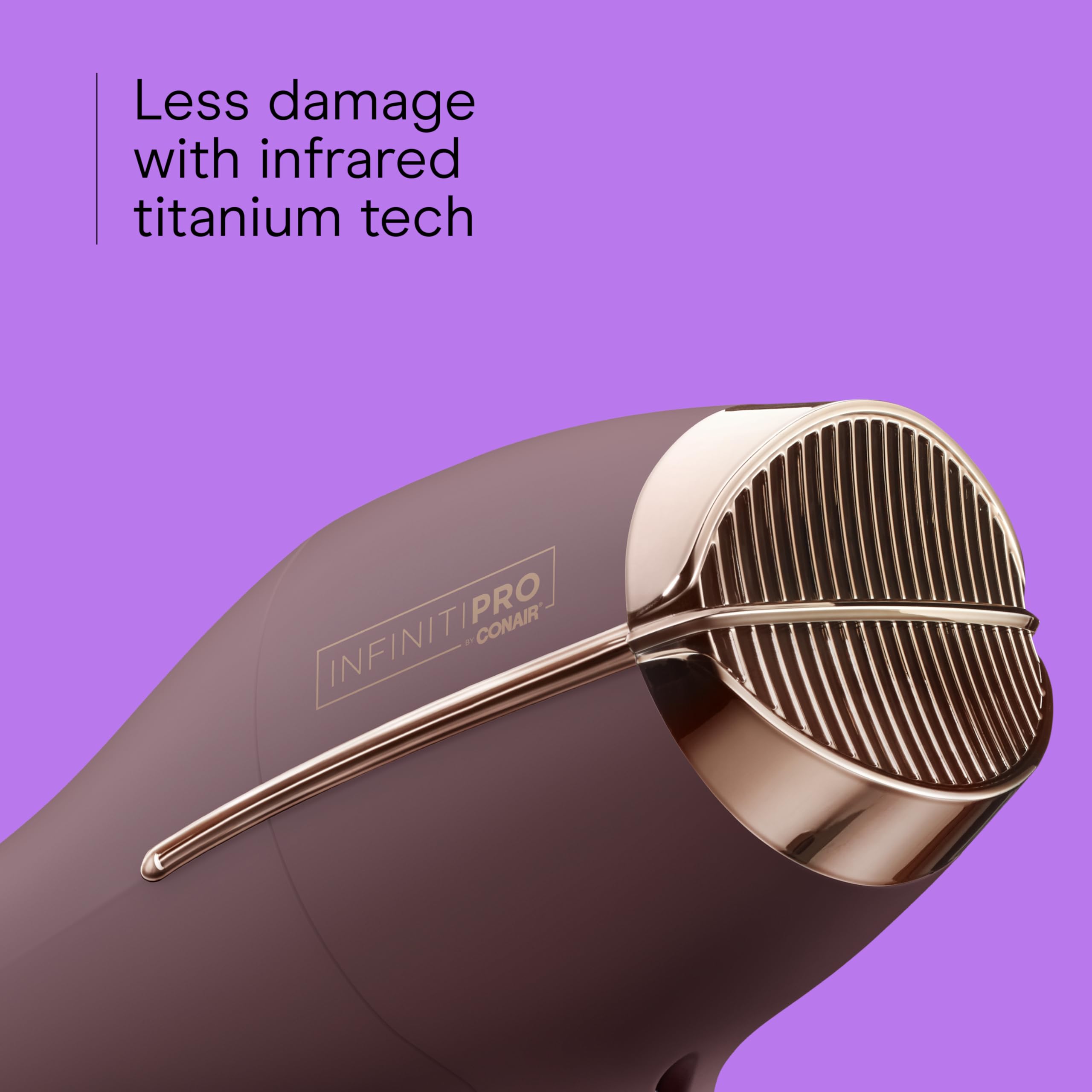 InfinitiPRO Hair Dryer With Diffuser For Faster Drying