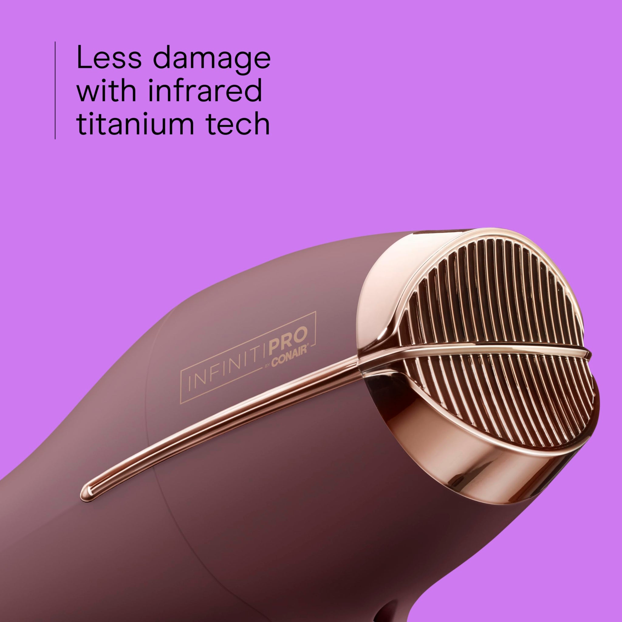 InfinitiPRO Hair Dryer With Diffuser For Faster Drying