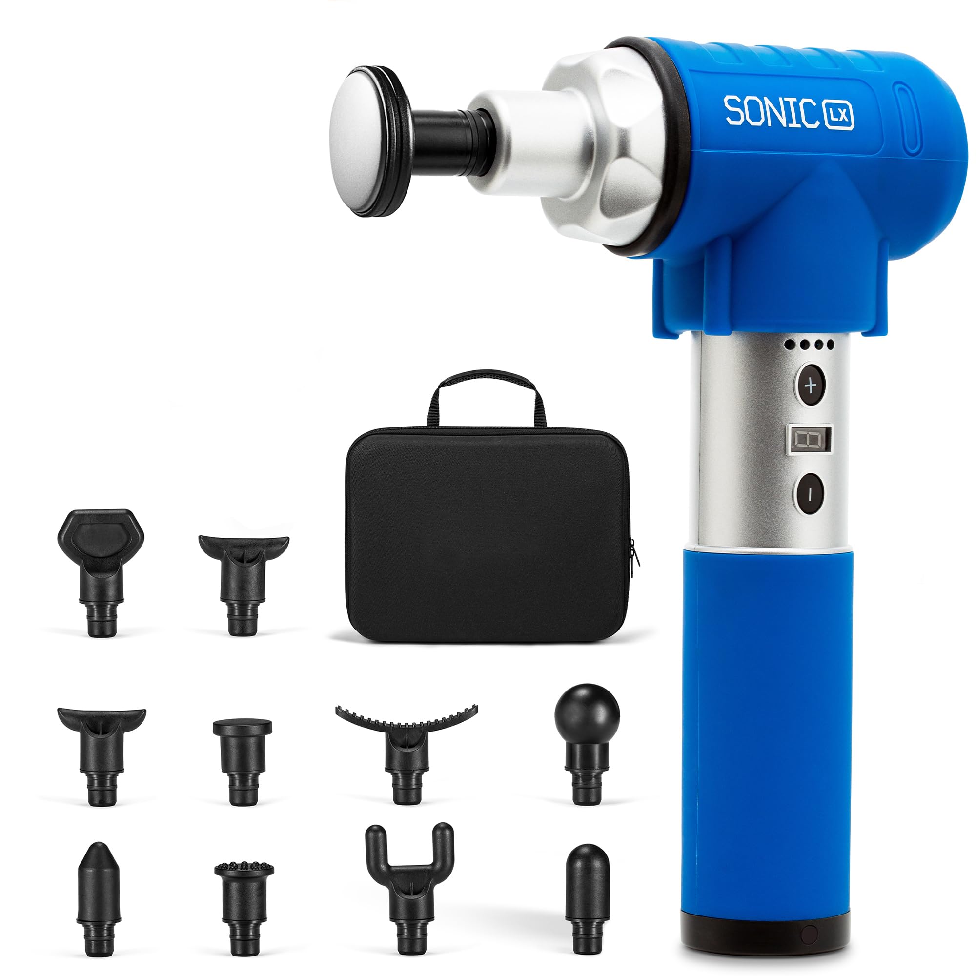 LifePro Sonic LX Heated Massage Gun for Muscle Recovery