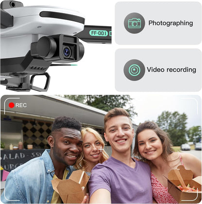 4K Foldable Drone with Camera and 40 Minutes Flight Time