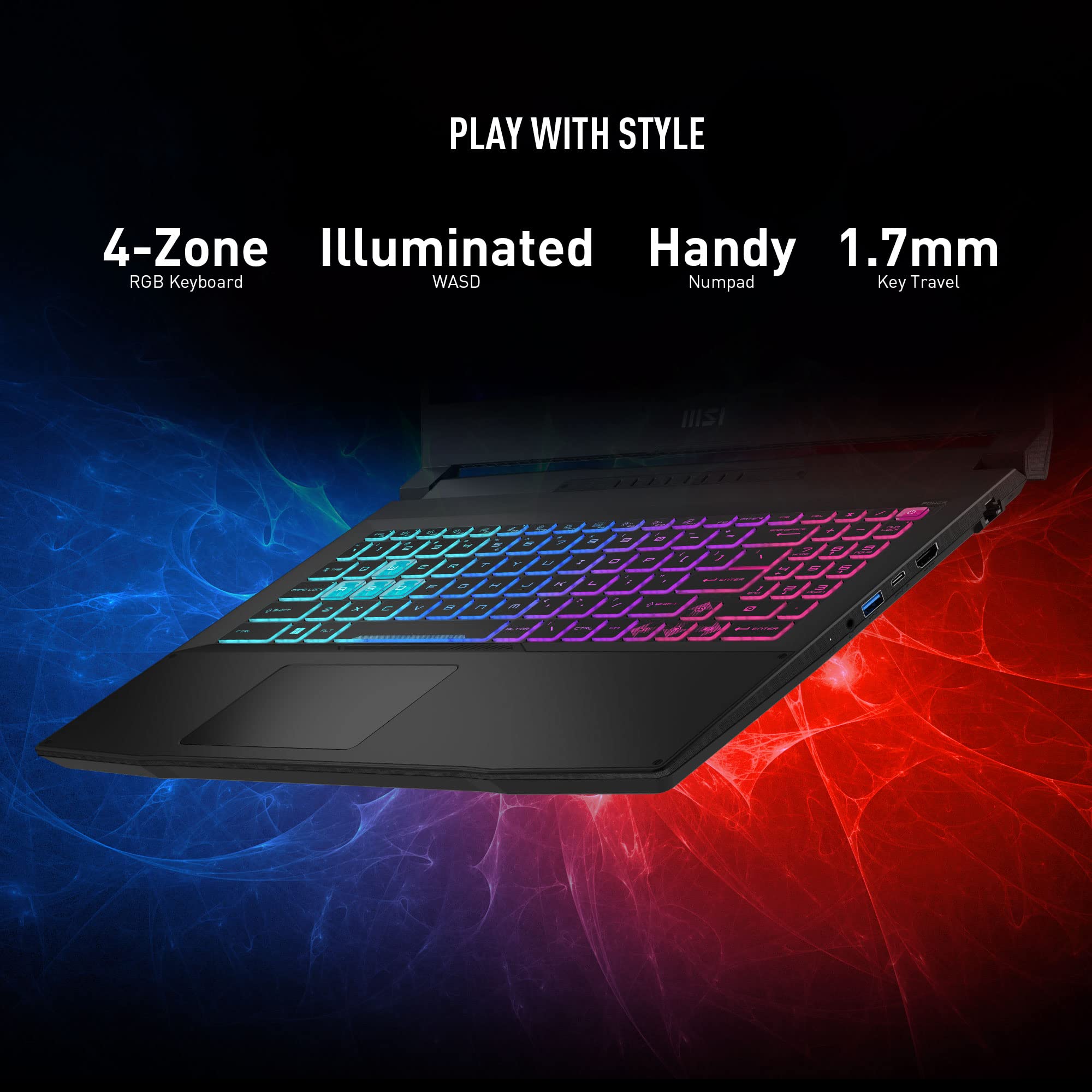 MSI Katana 17 Gaming Laptop with Intel i7 and RTX 4060