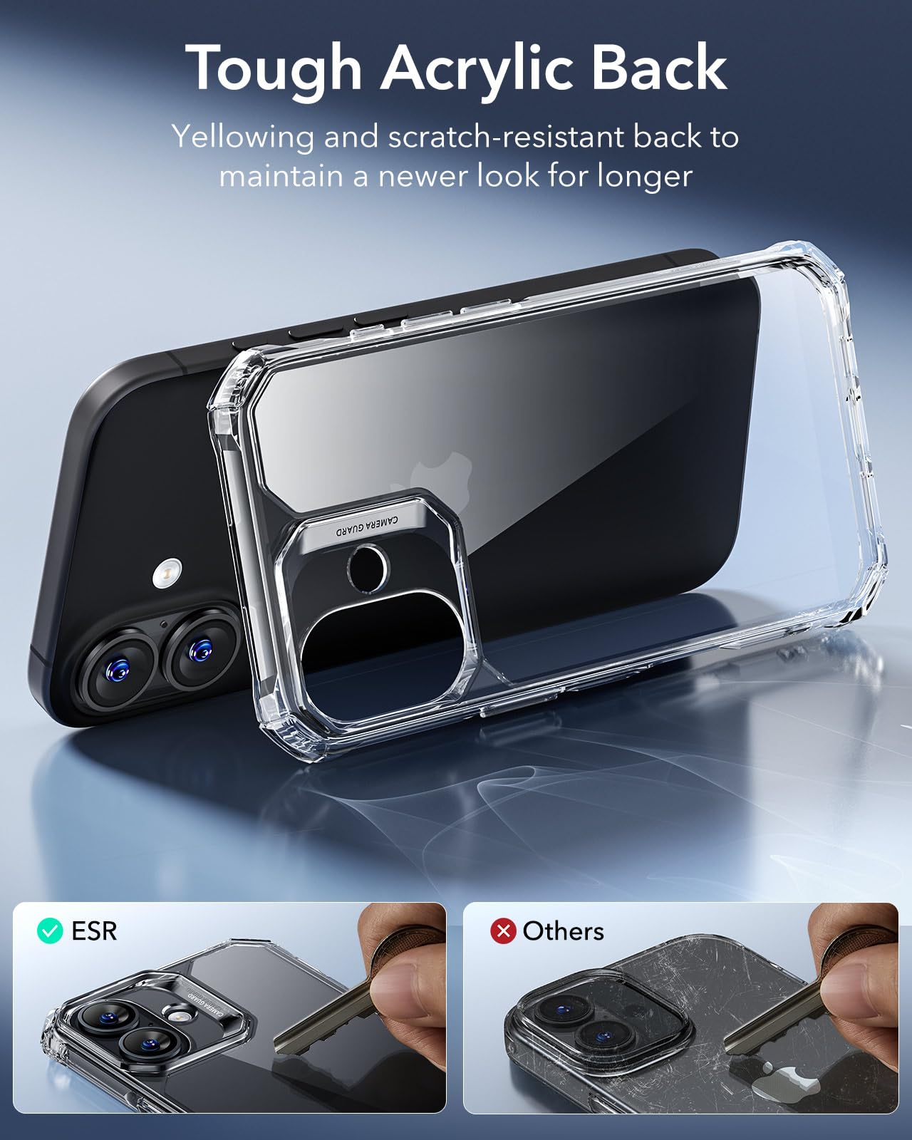 Military-Grade Clear Case for iPhone 14 and 13