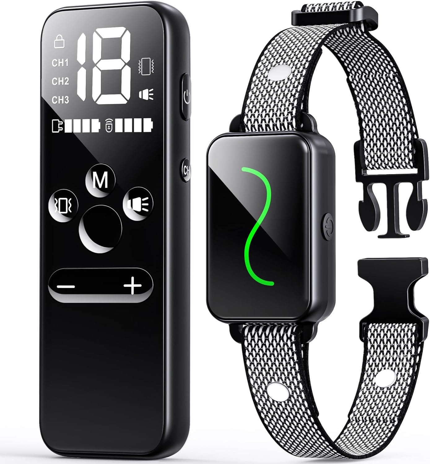 Vsezund Waterproof Training Collar for All Dogs