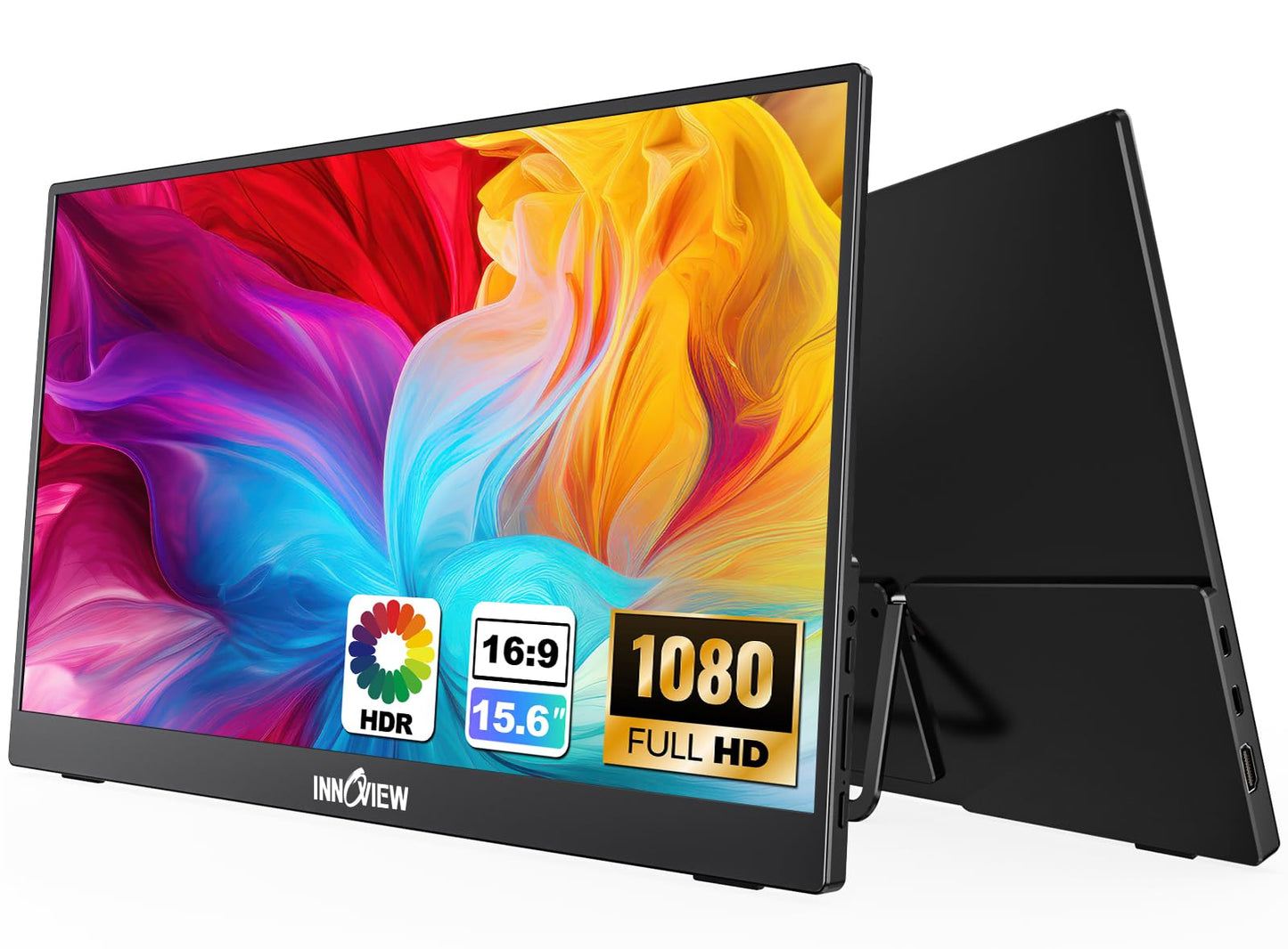 InnoView 15 Inch Portable Monitor FHD 1080P HDMI USB C