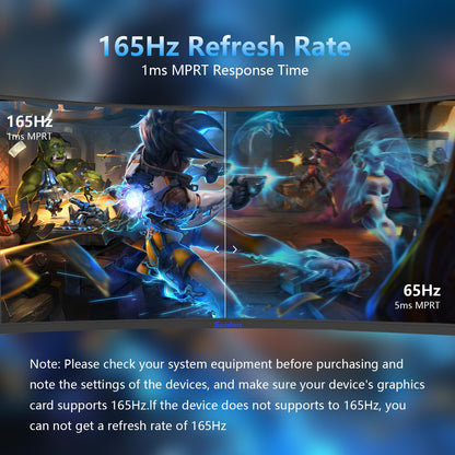 27 Inch IPS Gaming Monitor 100Hz Frameless 1080P HDMI