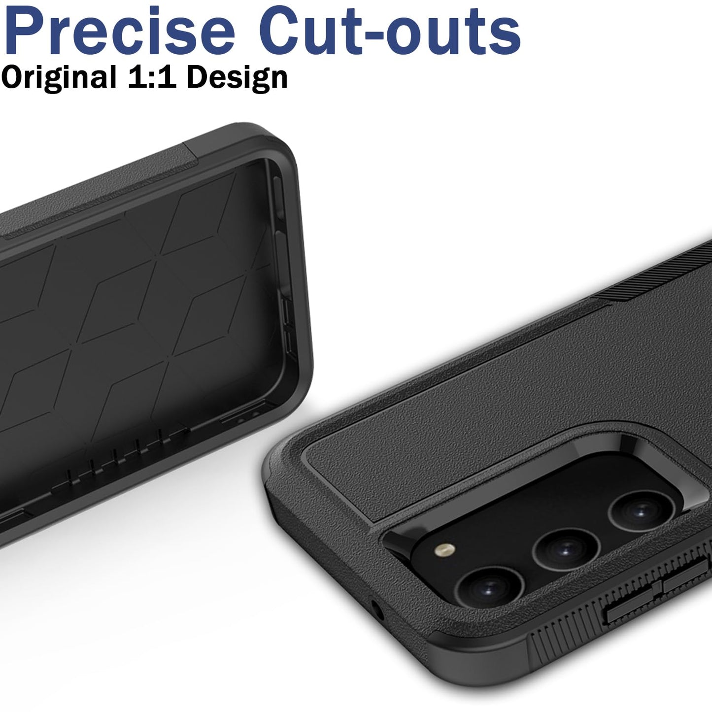 Tenoc Clear Case For Samsung Galaxy S22 6 Inch Non Yellowing Protective Bumper