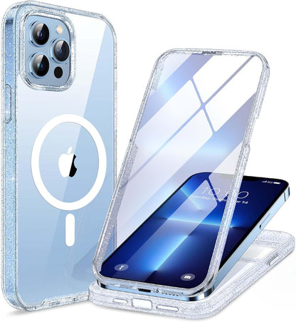 Miracase Glass Series iPhone 11 Rugged Case 6.1 9H Purple