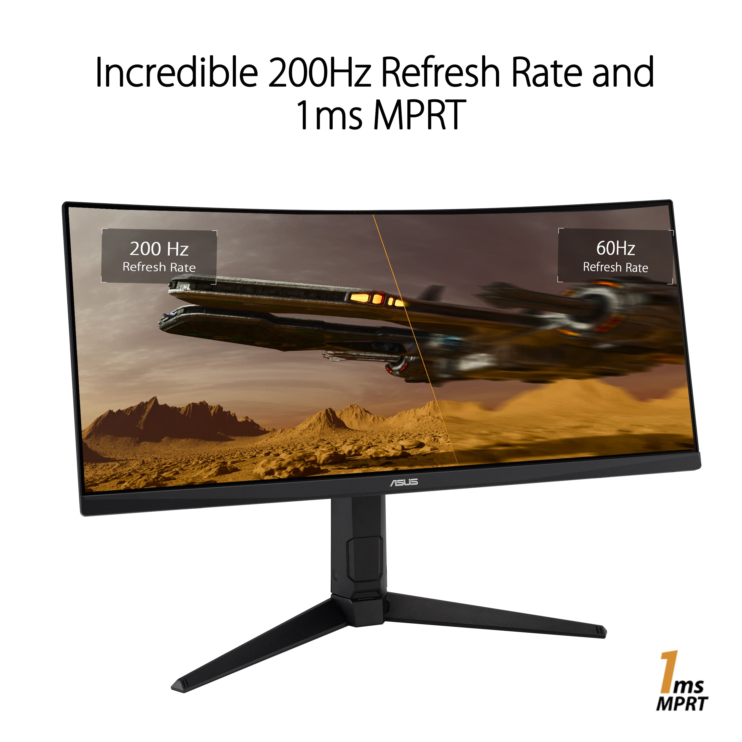 ASUS TUF Gaming 32 Inch Curved Monitor for Smooth Gameplay