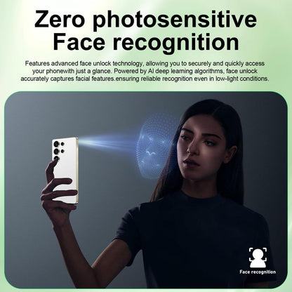 MMY I25 Ultra Unlocked Phone Built In Pen 6.99in 16GB 512GB Android 14 5G Green