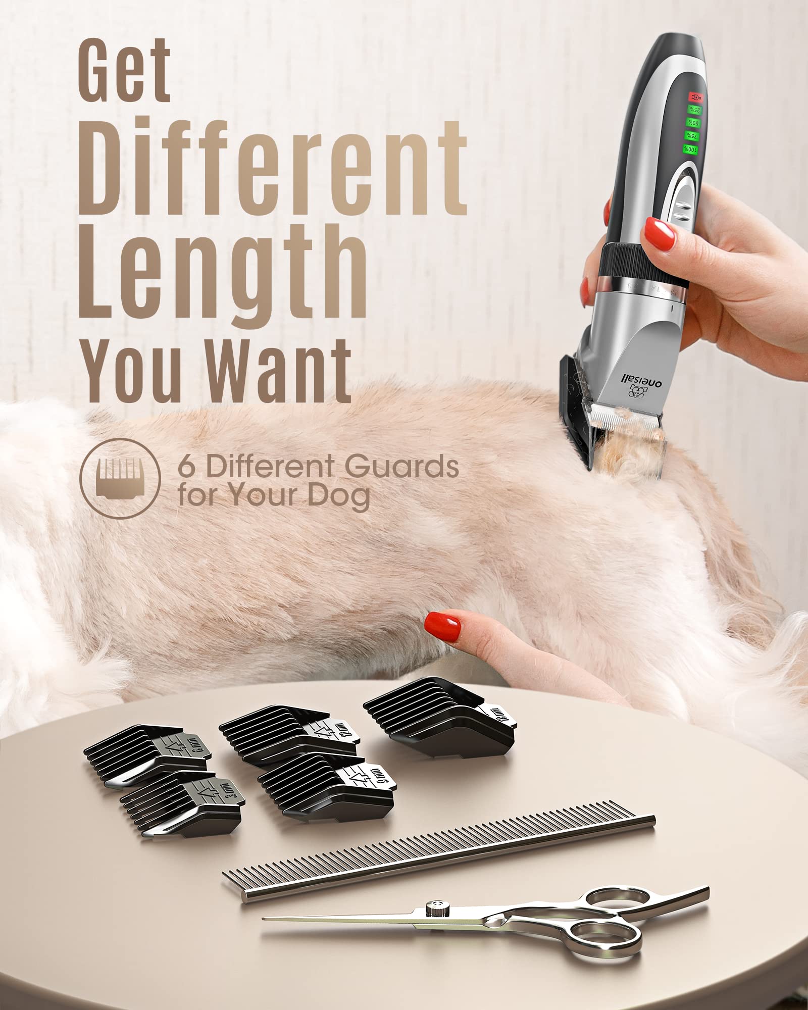 Quiet Dog Clippers for Stress-Free Grooming at Home