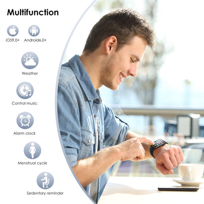 Smartwatch With Health Monitoring For Android And iOS