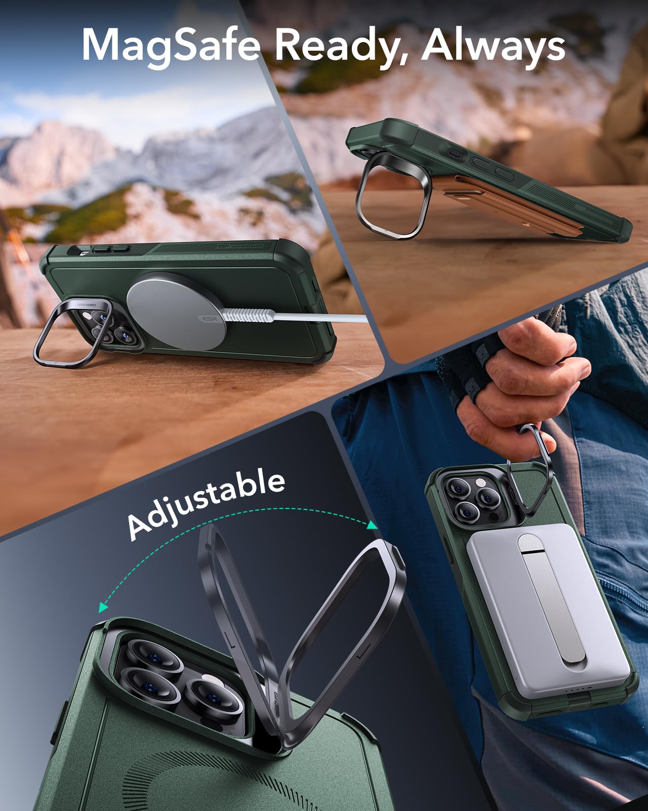 ESR iPhone 16 Pro Case with Military-Grade Protection