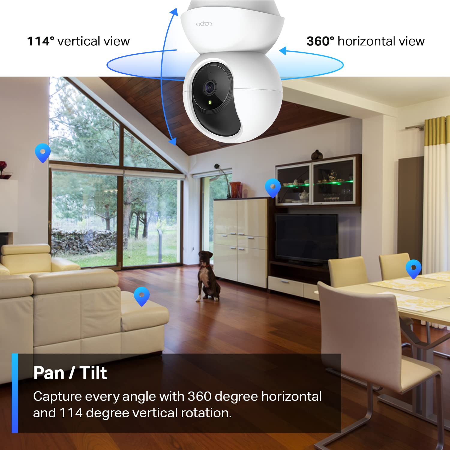 TP-Link Tapo 2K Security Camera with Night Vision