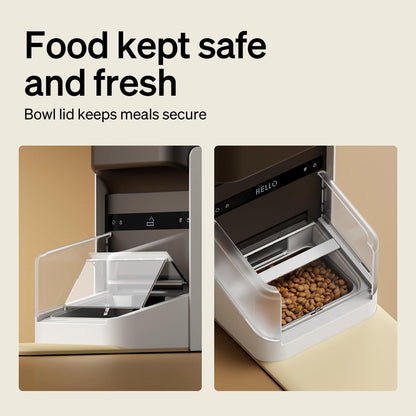 Automatic Cat Feeder With App Control For Convenient Feeding