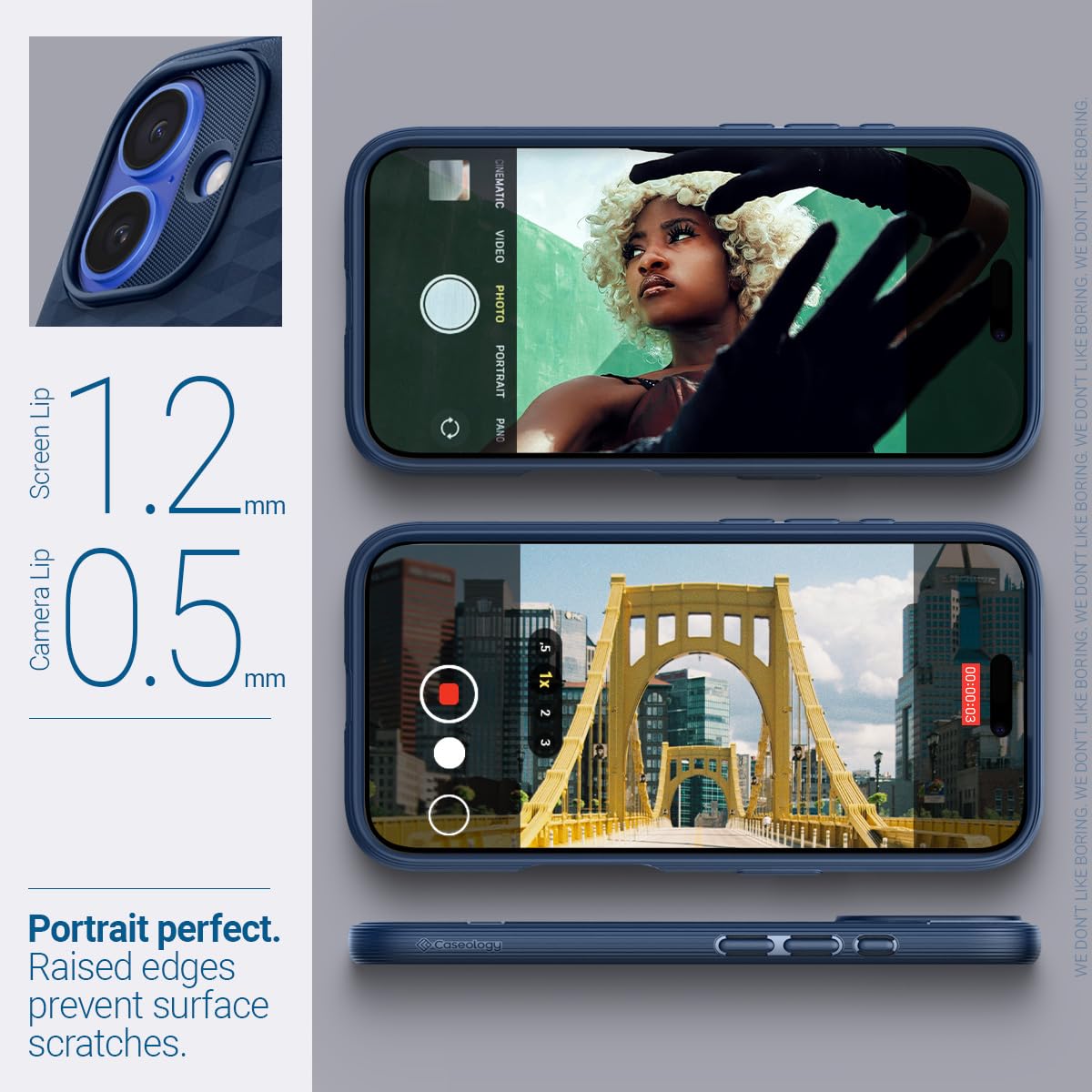 Caseology Parallax Mag iPhone 16 Pro Case with Ergonomic Design