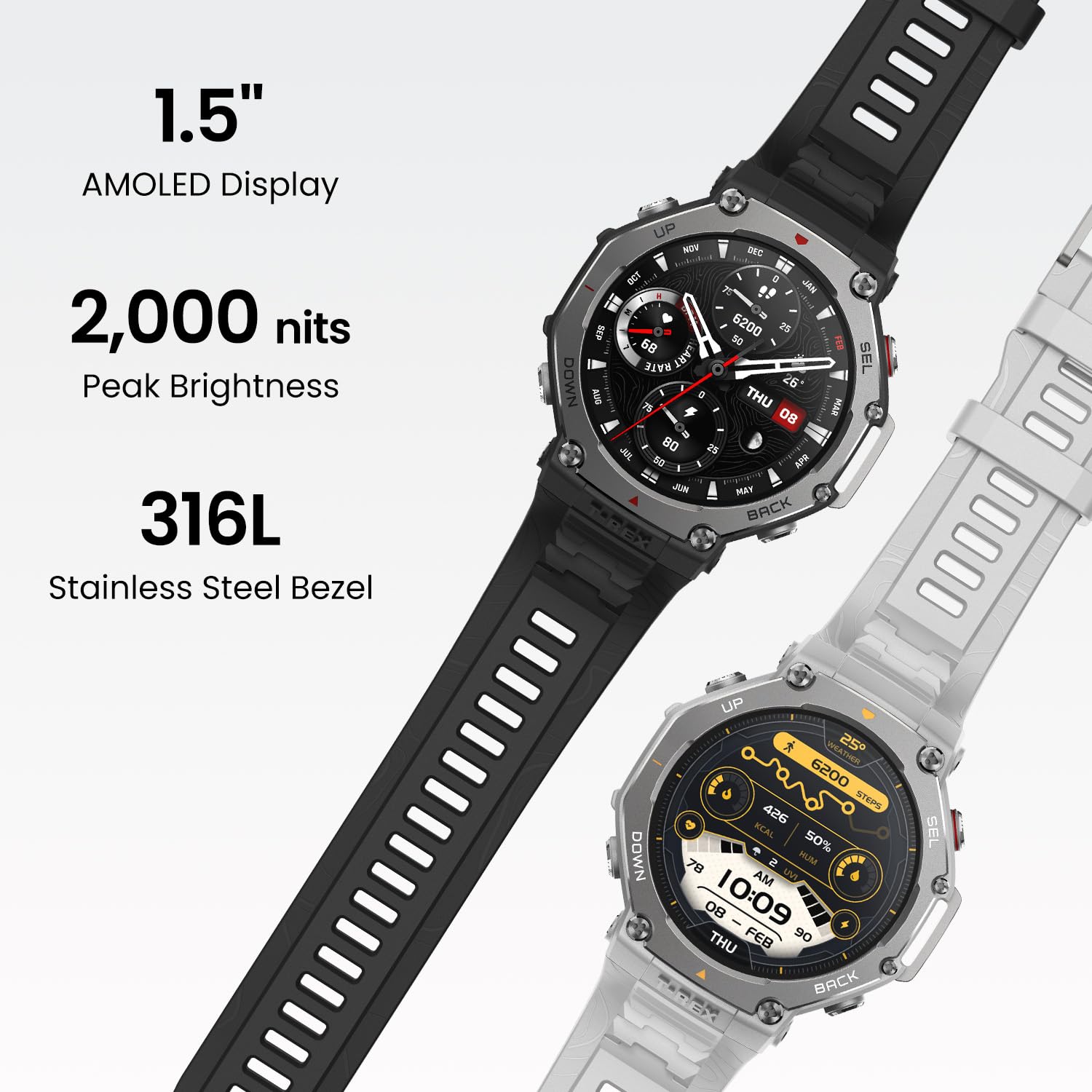 Amazfit T Rex 3 Outdoor Smart Watch GPS Navigation