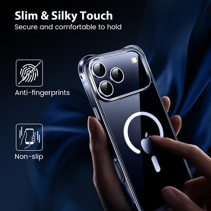 Mkeke Clear Case for iPhone 17 Pro Max Shockproof Bumper