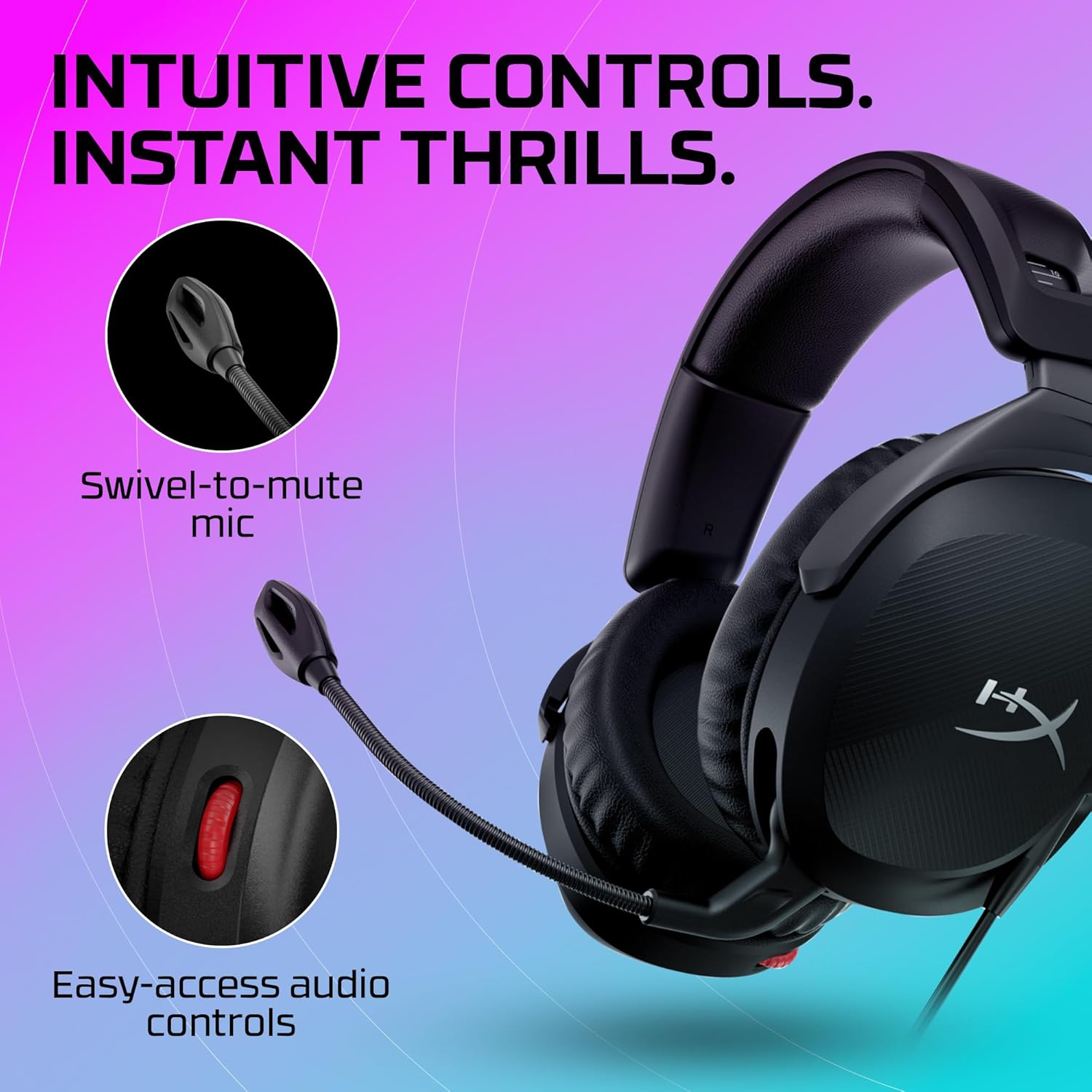 Lightweight Gaming Headset with DTS Audio Technology