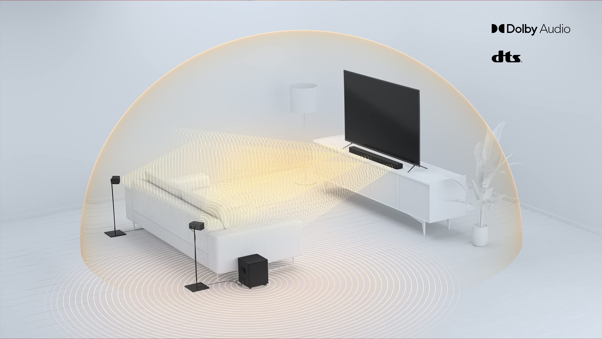 Vizio V Series Compact Sound Bar with Powerful Audio