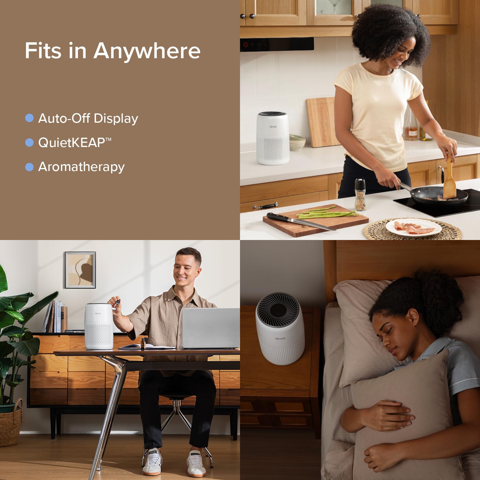 Levoit Air Purifier for Better Sleep and Clean Air