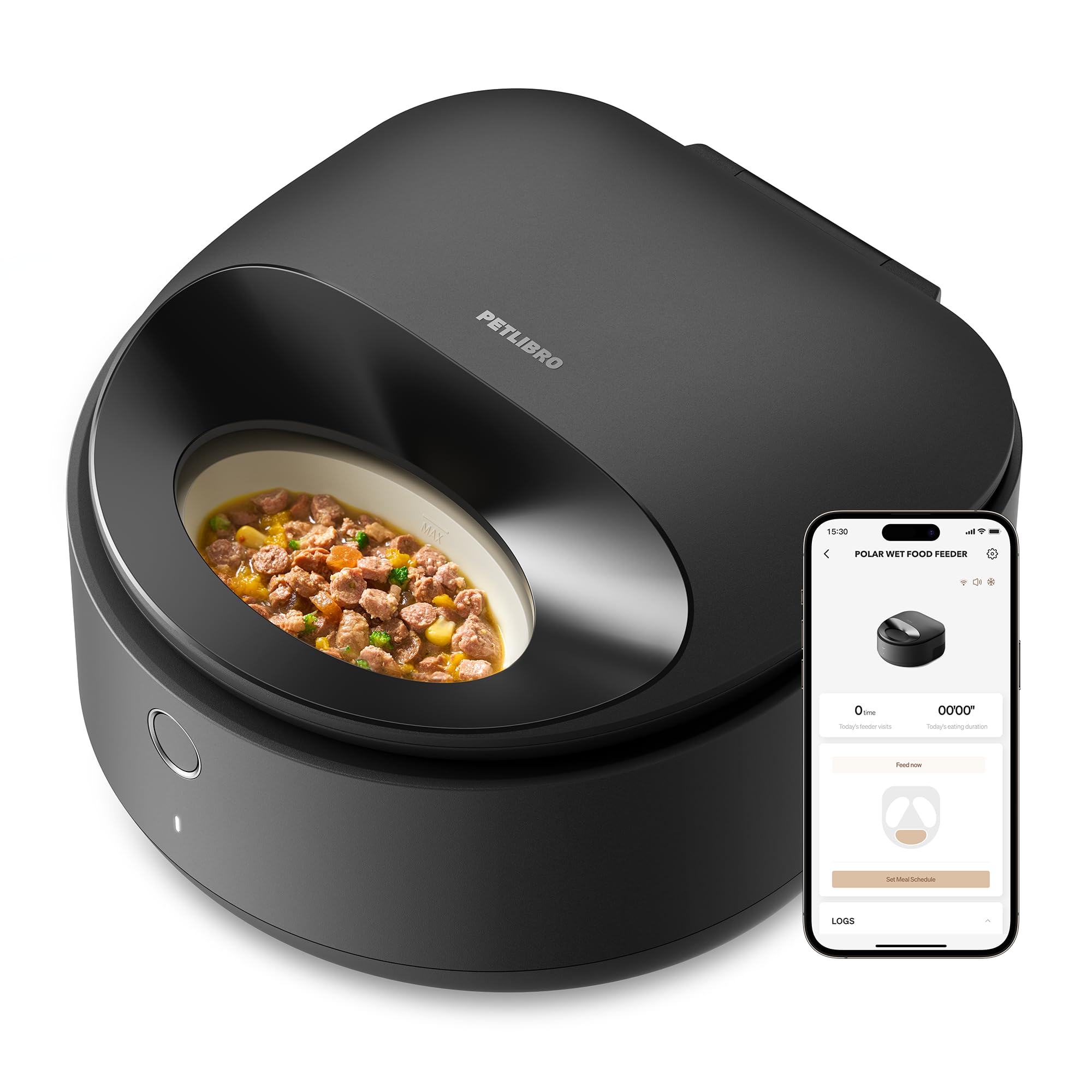 Automatic Cat Feeder with App Control and Freshness