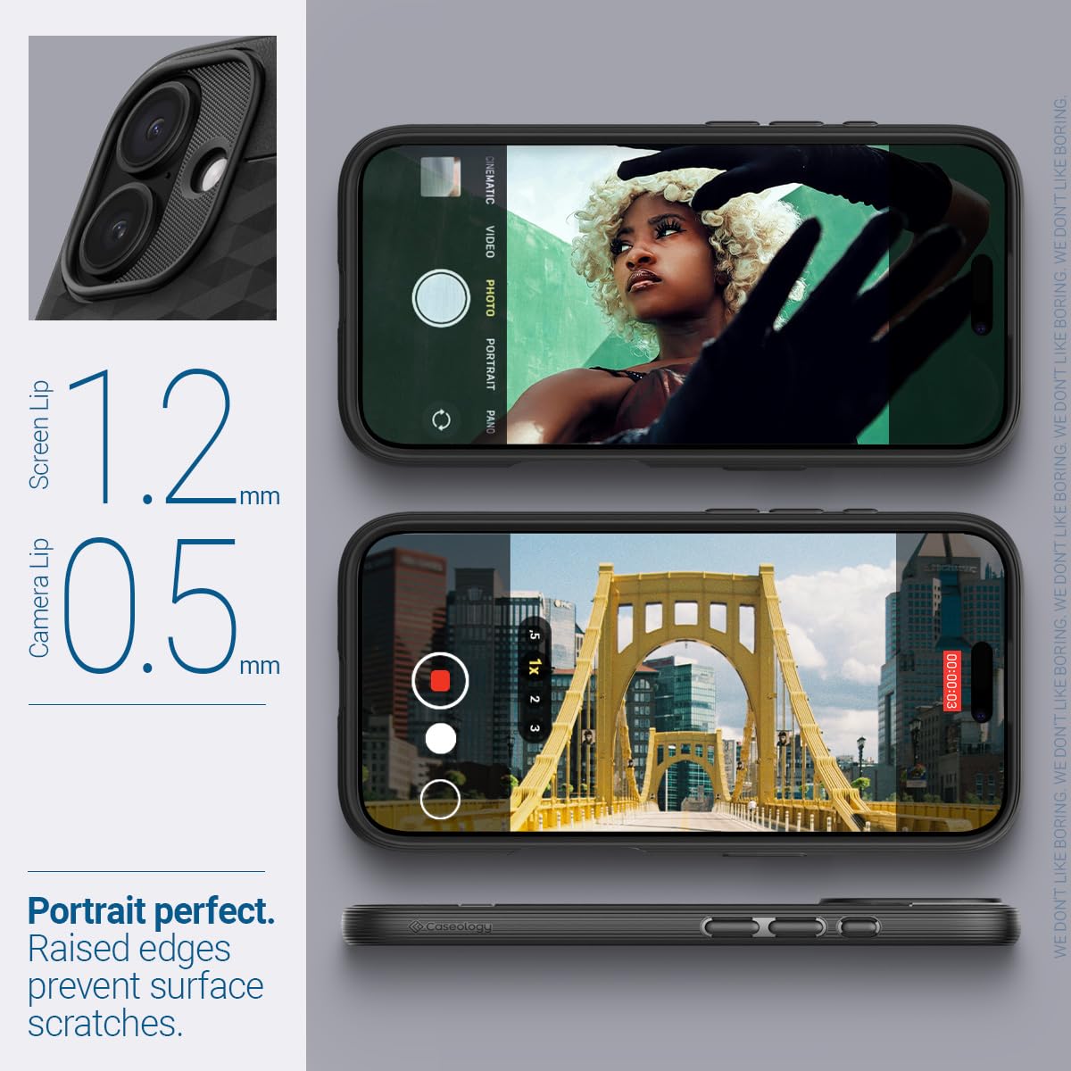 Caseology Parallax Mag iPhone 16 Pro Case with Ergonomic Design