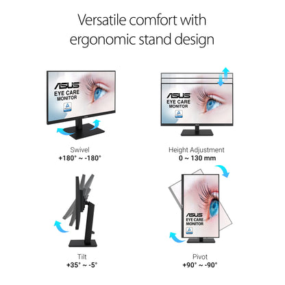ASUS 24 Inch Full HD Eye Care Monitor with 120Hz Refresh Rate