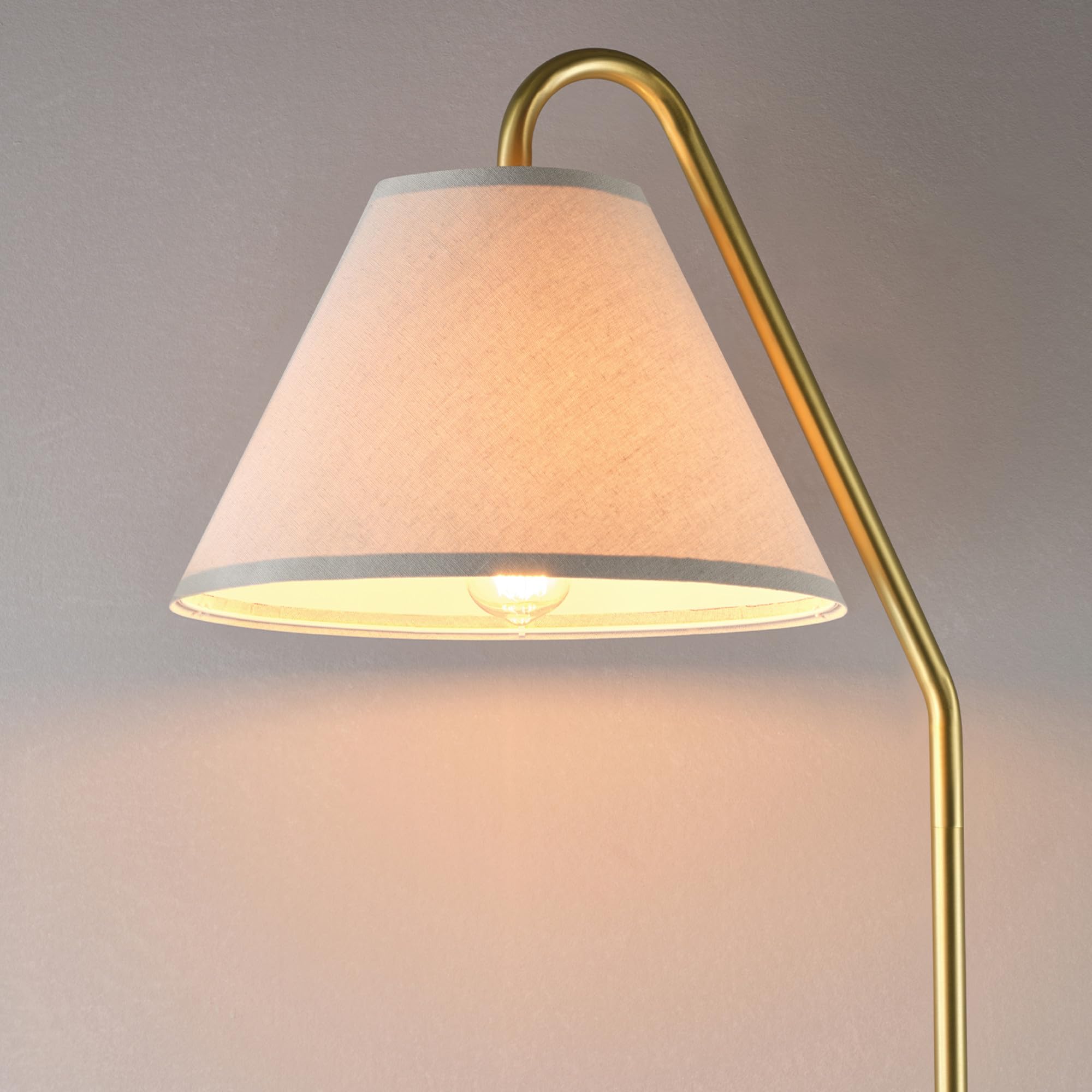 Modern 58 Inch Floor Lamp with Geometric Design