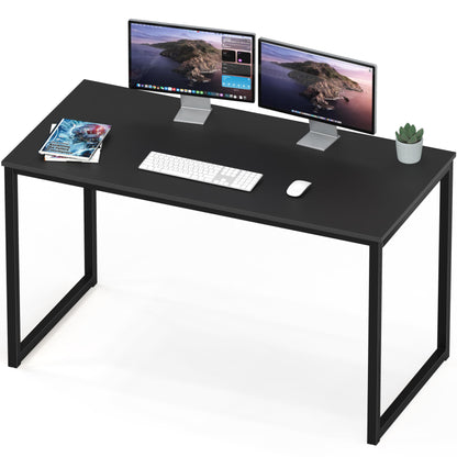 SHW 48 Inch Black Home Office Computer Desk