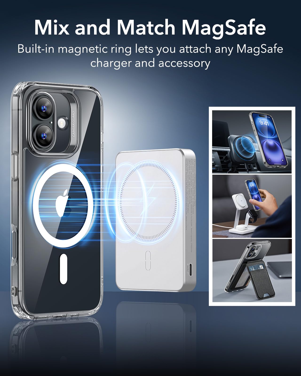 ESR iPhone 16 Case with MagSafe Shockproof Protection