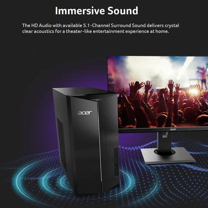 Acer Aspire TC Desktop with Intel Core i5 Performance
