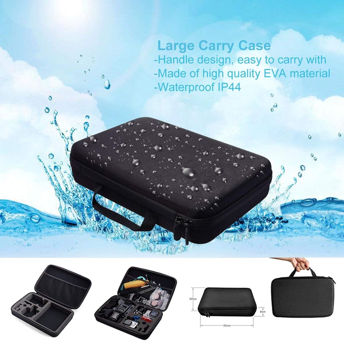 61 in 1 Action Camera Accessory Kit for Ultimate Versatility