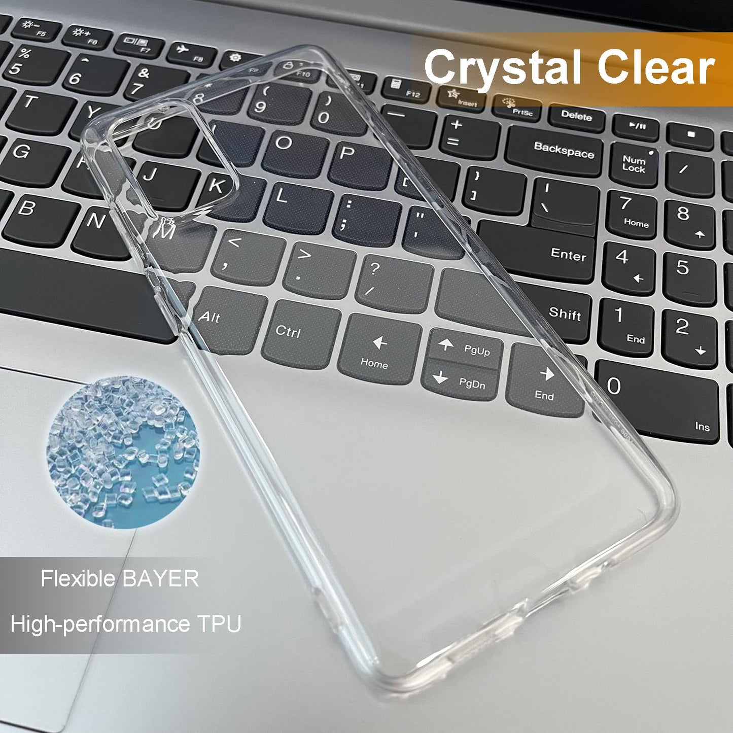 Tenoc Clear Case For Samsung Galaxy S22 6 Inch Non Yellowing Protective Bumper