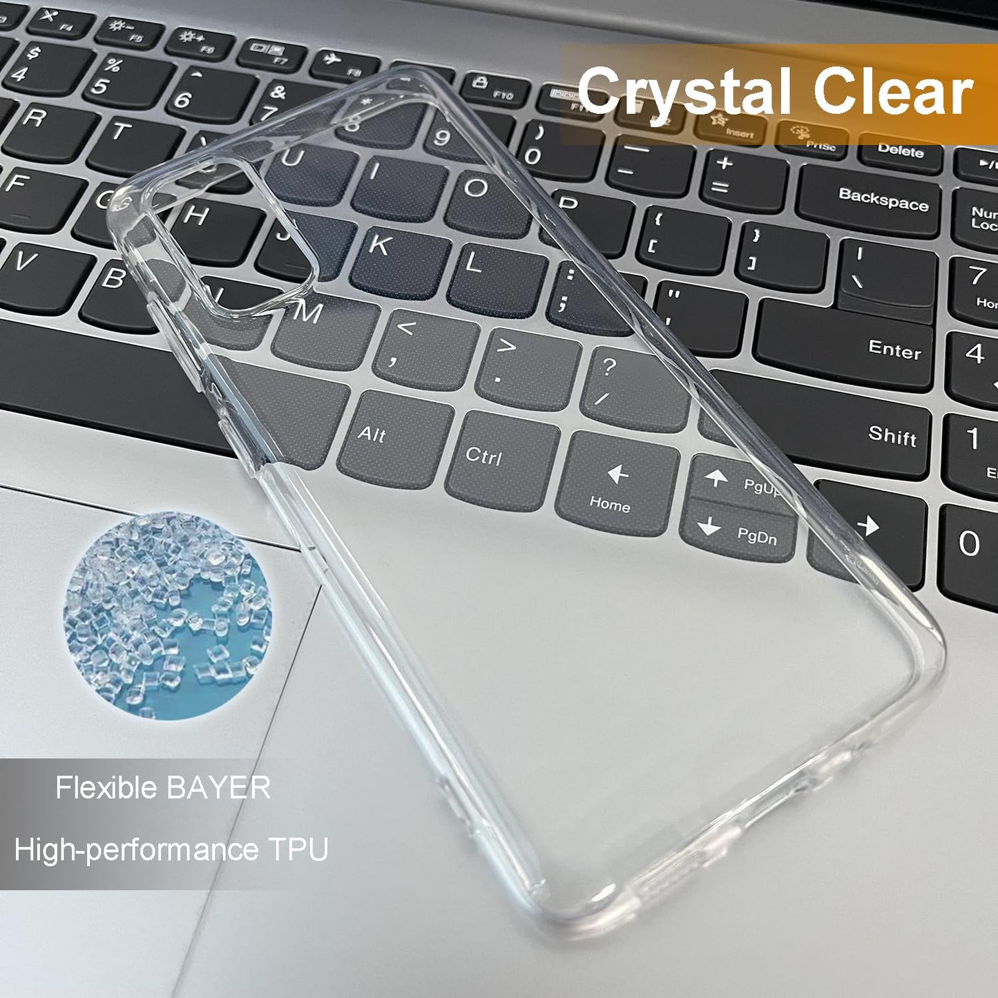 Tenoc Clear Case For Samsung Galaxy S22 6 Inch Non Yellowing Protective Bumper