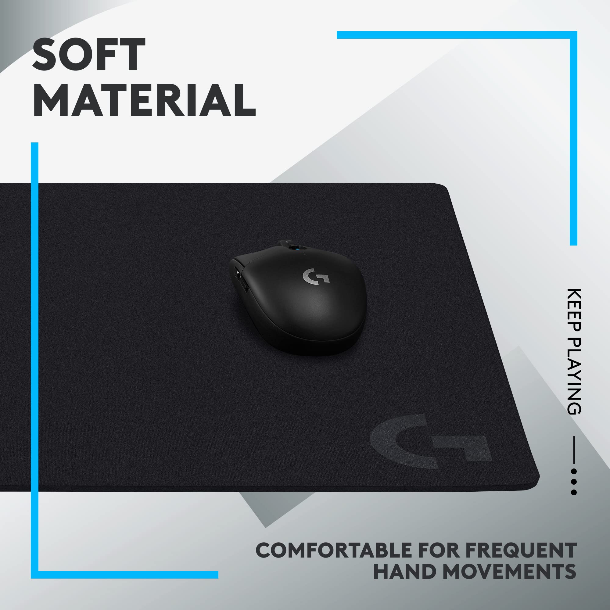 Logitech G840 XL Gaming Mouse Pad for Enhanced Comfort