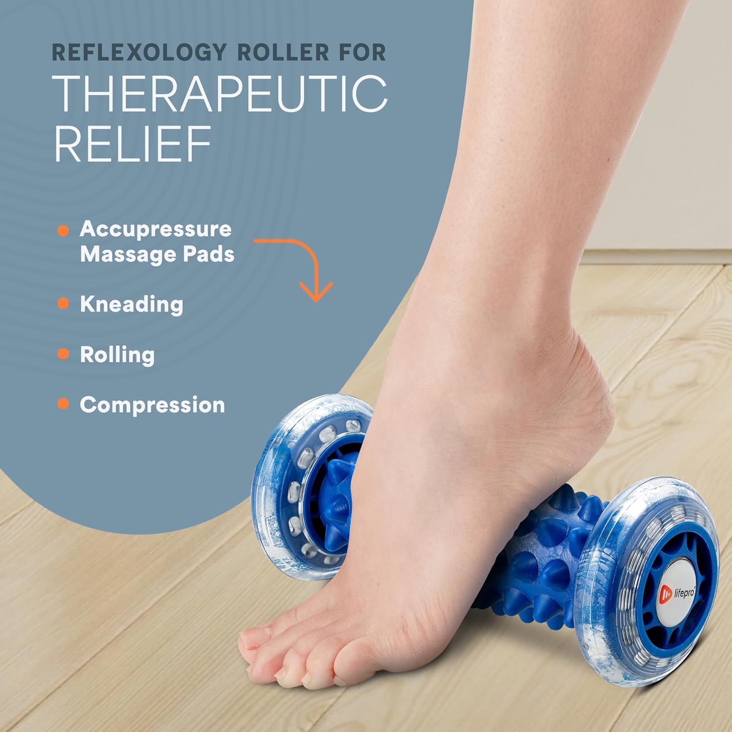 LifePro Shiatsu Foot Massager with Heat for Ultimate Relaxation