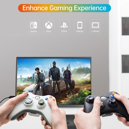 MNN 15.6 Inch Portable Monitor FHD 1080P IPS USB C HDMI