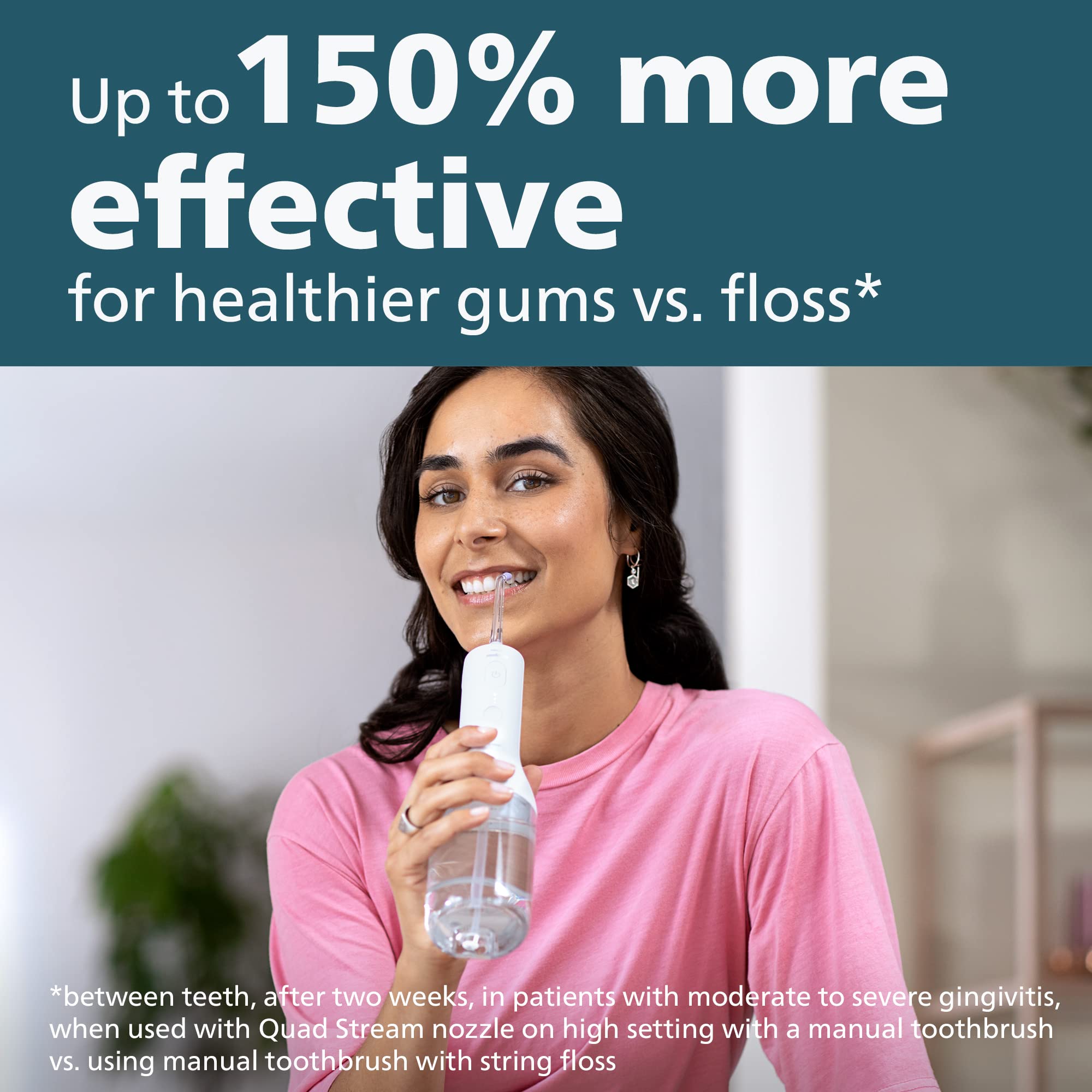 Philips Sonicare Cordless Power Flosser for Superior Gum Health