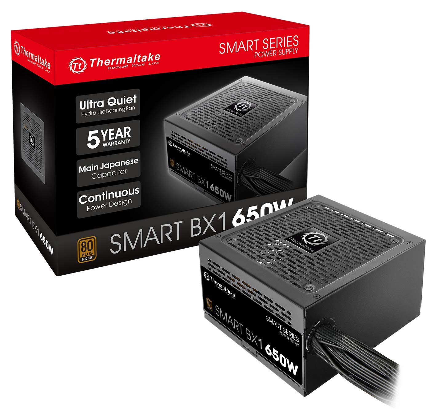 Thermaltake Toughpower GX2 600W Power Supply With Gold Efficiency